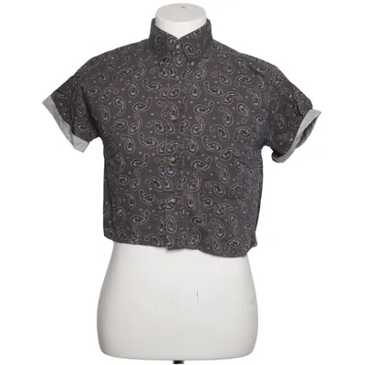 Chemise à manches courtes (Gris, Bleu) de Towncraft Coton
