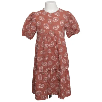 Klänning (Brun, Vit) från Zara Elastan, Polyester