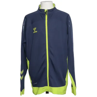 Träningsjacka (Blå, Grön) från Hummel Elastan, Polyester