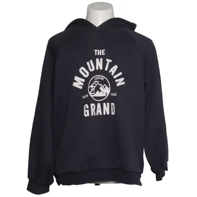 Hoodie (Blue) from The Mountain Cotton, Polyester