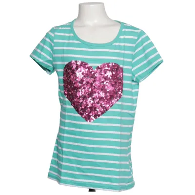 T-shirt (Blauw, Wit, Roze) van Crash One Katoen