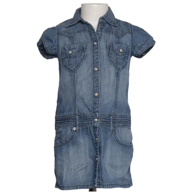 Denim dress (Blue) from & NOW Cotton