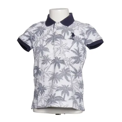 Polo (Blanc, Bleu) de U.S. Polo Assn. Coton
