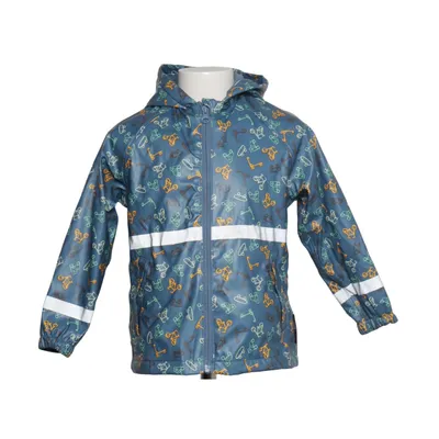 Rain jacket (Blue, Multicolored) from Lupilu Polyurethane, Recycled polyester