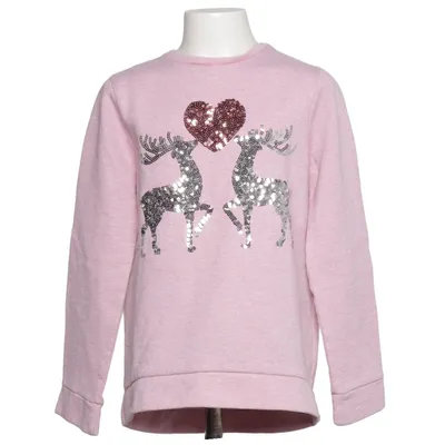 Sweatshirt (Pink) from F&F Kids Cotton, Metallic fiber, Polyester