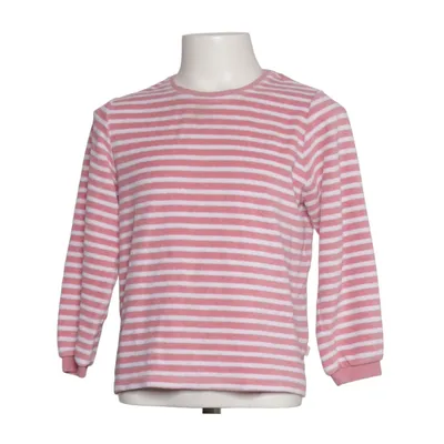 Långärmad t-shirt (Rosa, Vit) från Sanetta Bomull, Polyester