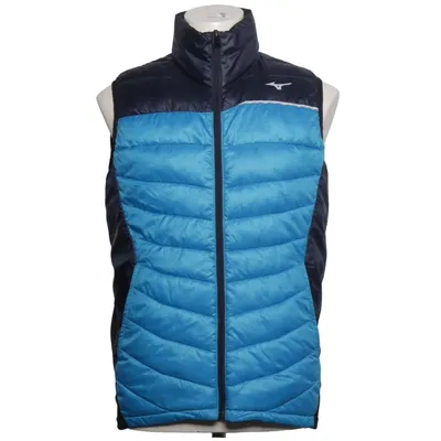 Gilet d'extérieur (Bleu, Noir) de Mizuno Polyester