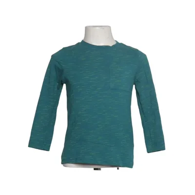 T-shirt à manches longues (Vert, Jaune) de Basics Coton, Élasthane, Polyester
