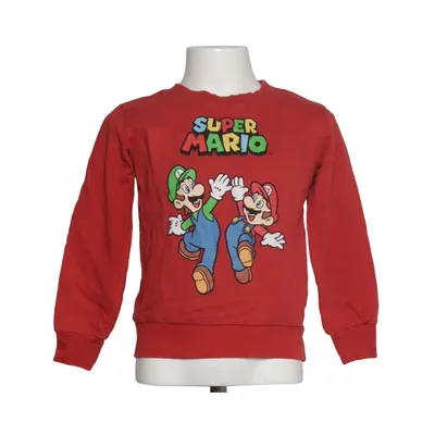 Collegetröja (Röd, Flerfärgad) från Super Mario