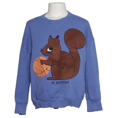Sweatshirt (Blue, Brown, Orange) from Mini Rodini Cotton