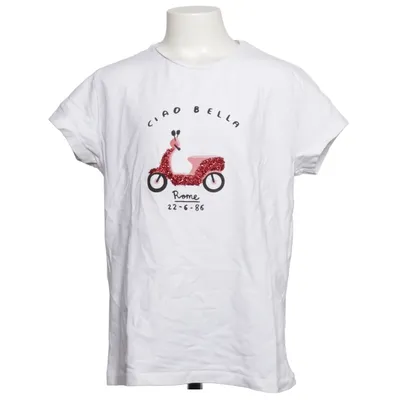 T-shirt (Vit) från Zara Kids Bomull, Elastan