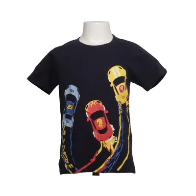 T-shirt (Blauw, Meerkleurig) van Kids Katoen