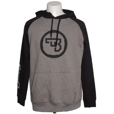 Sweat à capuche (Noir, Gris) de Proact Coton, Polyester