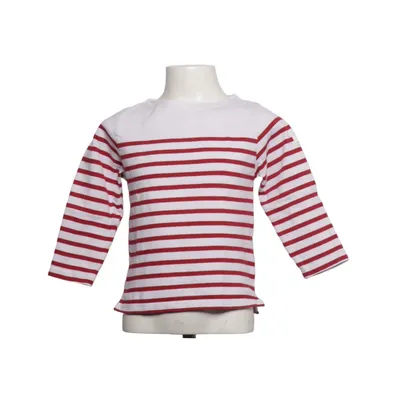 Långärmad t-shirt (Vit, Röd) från Mousqueton Bomull