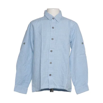 Chemise (Bleu, Blanc) de Birkhahn Mode Coton