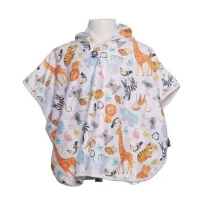 Badeumhang (Weiß, Mehrfarbig) von Morgenstern Baumwolle, Polyester, Viskose