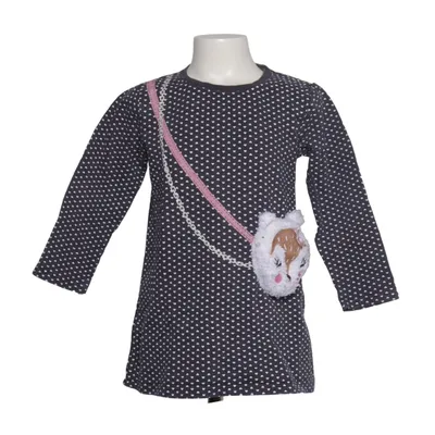 Kjole (Blå, Hvid) fra Infinity Kids Bomuld, Polyester