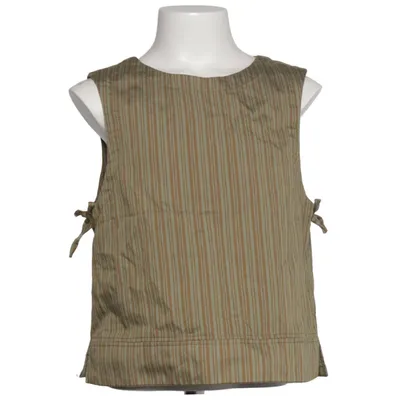 Haut (Vert, Jaune) de Zara Polyamide, Polyester, Viscose