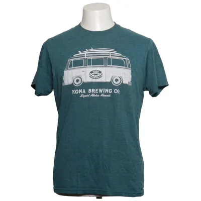 T-shirt (Blå) fra Optima Bomuld, Polyester