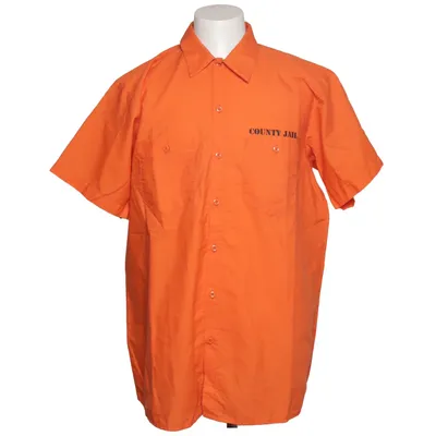 Korte mouwen shirt (Oranje) van Dickies Katoen, Polyester