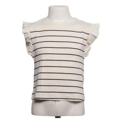Top (White, Black) from Zara Cotton, Elastane