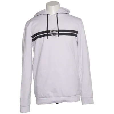 Hoodie (White, Black) from Supply & Demand Cotton, Polyester