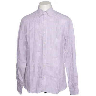 Shirt (Purple, White) from Massimo Dutti