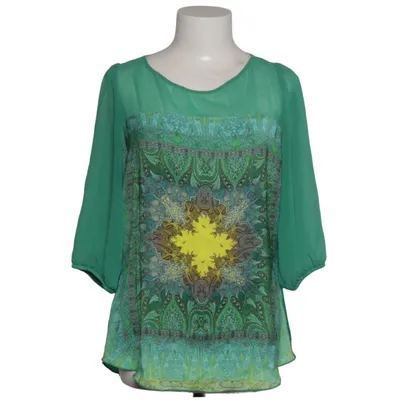 Bluse (Grøn, Flerfarvet) fra Summum Woman Polyester
