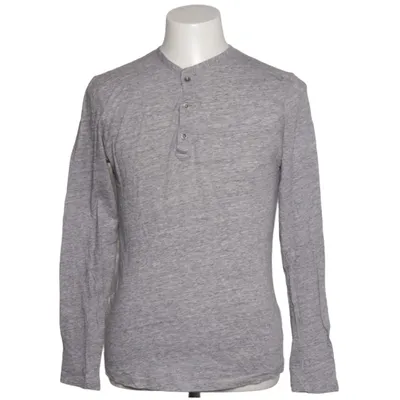 Henley Shirt (Grau) von L.O.G.G by H&M Baumwolle