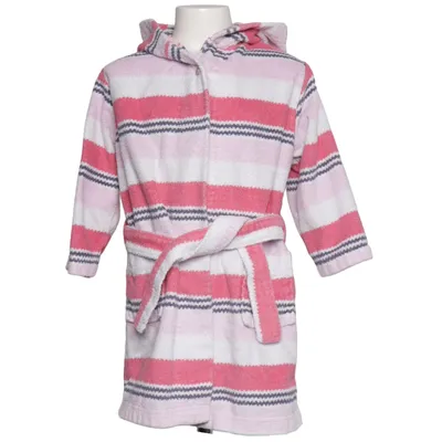 Bathrobe (Pink, White, Blue) from Sanetta Cotton, Polyester