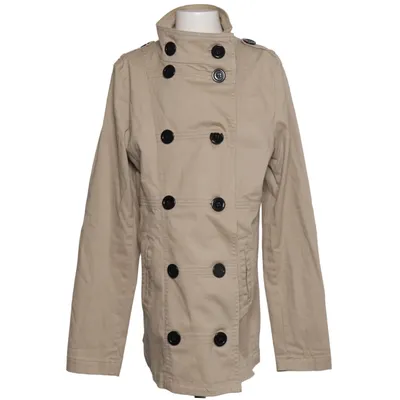 Trench coat (Beige) from H&M Cotton, Elastane