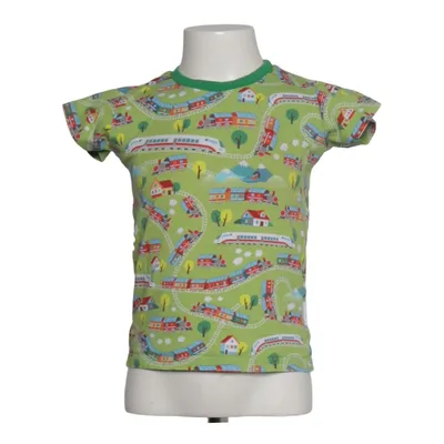 T-shirt (Green, Multicolored) from Babauba Cotton, Elastane