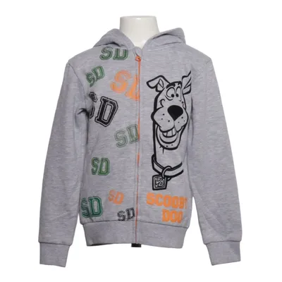 Sweat à capuche (Gris, Multicolore) de Scooby-Doo Coton, Polyester