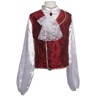 Udklædning (Rød, Hvid) fra Wilbers Karnaval Polyester