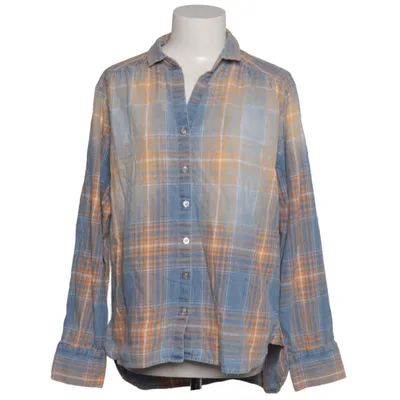 Flanellen overhemd (Blauw, Geel) van True Religion Katoen