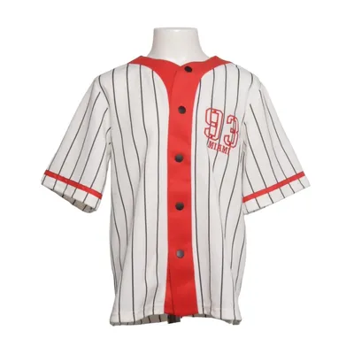 Baseballtrøje (Hvid, Rød, Sort) fra Ergeenomixx