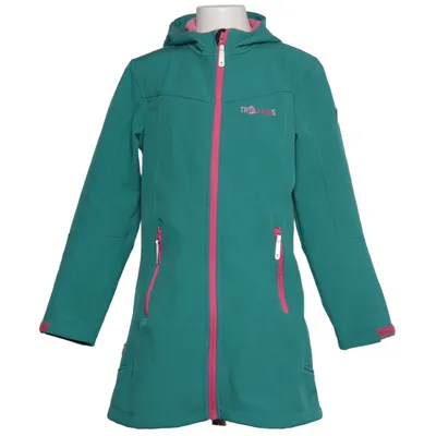 Softshell jacket (Green, Pink) from Trollkids Polyester