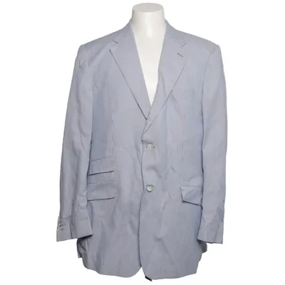 Kavaj (Blå, Vit) från Scabal Bomull, Polyester, Viskos