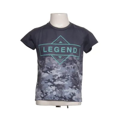 T-shirt (Blauw, Grijs) van Rebel by Primark