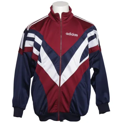 Veste de sport (Rouge, Bleu, Blanc) de Adidas Polyester
