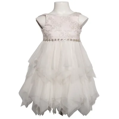 Blomsterpigekjole (27681) fra American Princess Polyester
