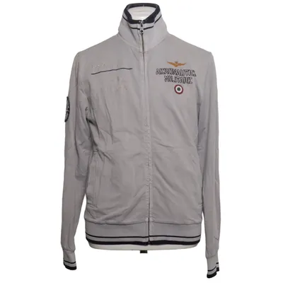Sweatshirt (Gris) de Aeronautica Militare Coton, Élasthane