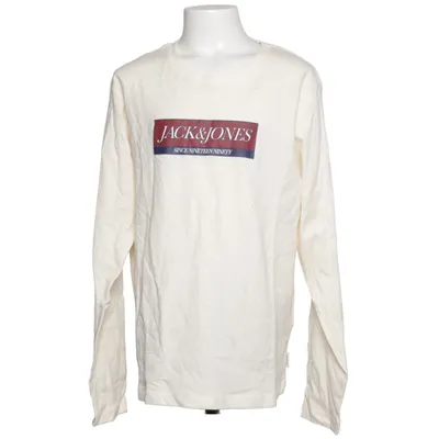 Langærmet t-shirt (Beige, Flerfarvet) fra Jack & Jones Bomuld
