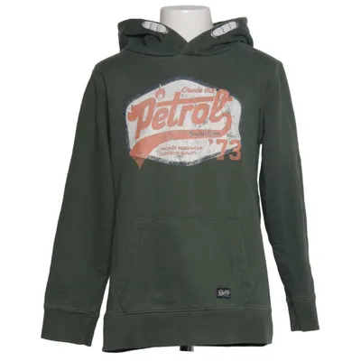 Hoodie (Green) from Petrol Industries Cotton, Polyester