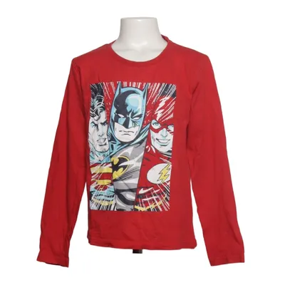 Långärmad t-shirt (Röd) från Justice League Bomull