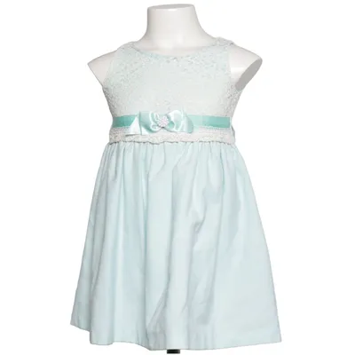Kjole (Blå, Hvid) fra Bonnie Jean Bomuld, Polyamid, Polyester, Viscose