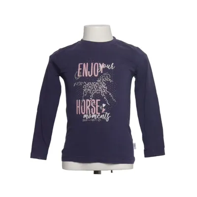 Lange mouwen shirt (Blauw) van Salt and Pepper Katoen, Elastaan