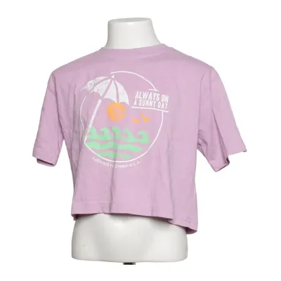 T-shirt (Purple) from Zara Cotton, Elastane