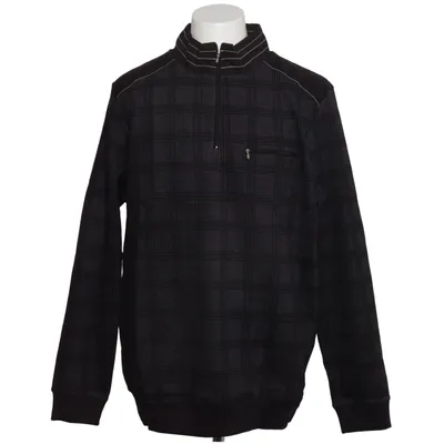 Fleece sweater (Gray) from Franco Bettoni Cotton, Elastane, Polyester