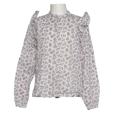 Blouse (White, Multicolored) from Unit Cotton